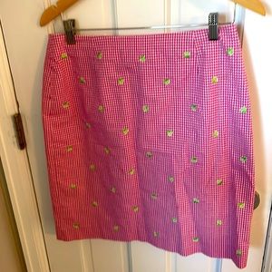 Cutie fruitie lime skirt from Talbots